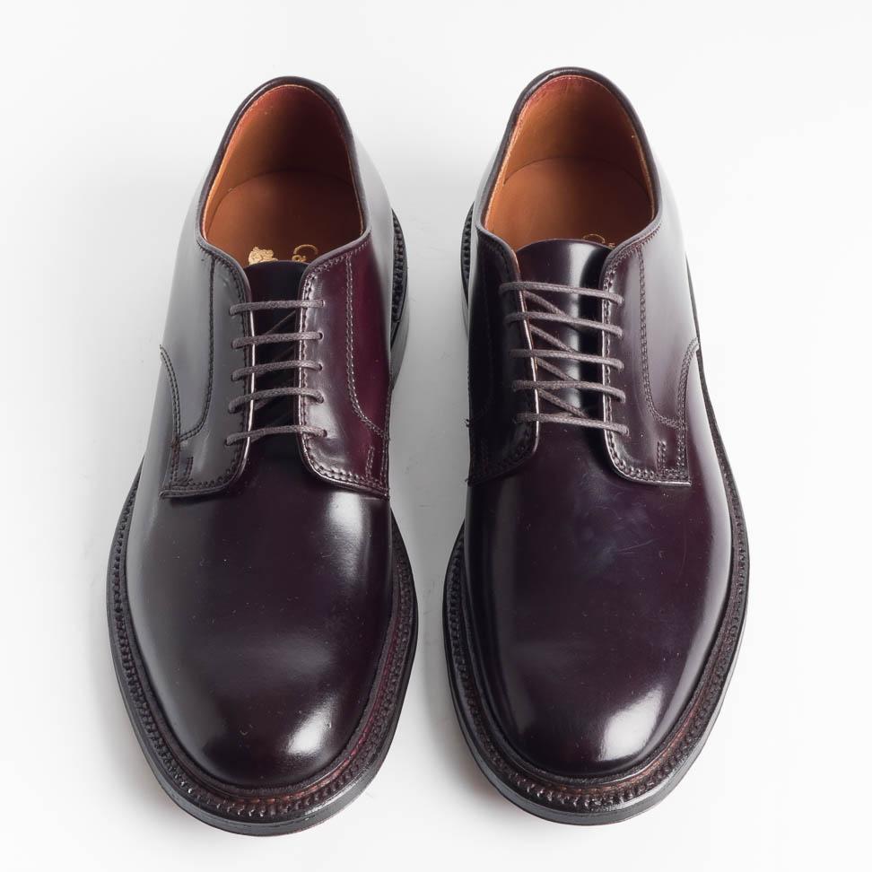 ALDEN - 2938 F - Cordovan Burgundy Liscio - Limited Edition for Cappelletto - Chiama per acquistare Scarpe Uomo Alden 