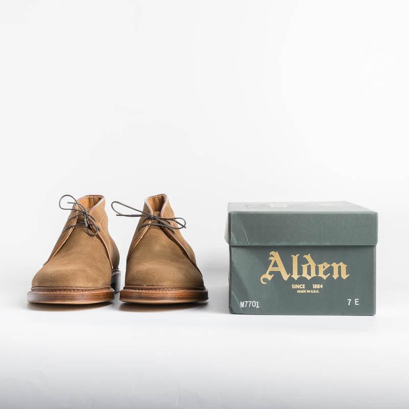 ALDEN - Ankle boot M7701 - Snuff Suede - Call to buy Alden Men's Shoes