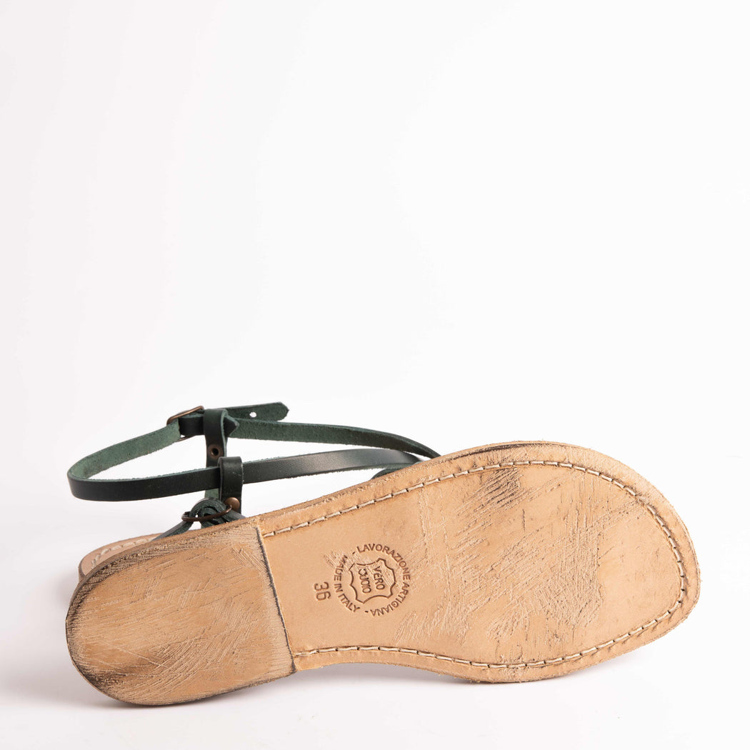 SACHET - Freetime - 537 - Dark Green Shoes Woman SACHET