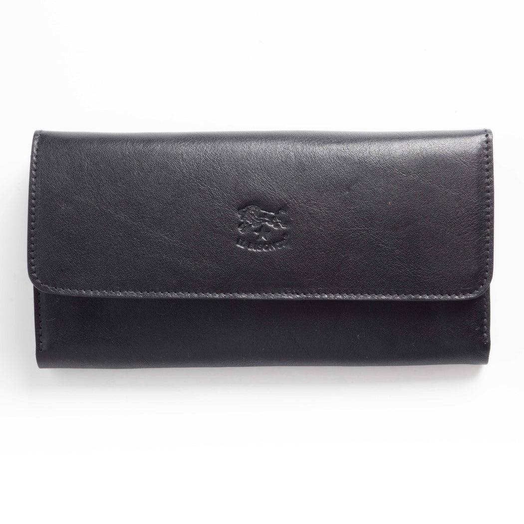 IL BISONTE - AI 2018/19 - C1066 - Portafoglio - Nero Accessori Donna Il Bisonte