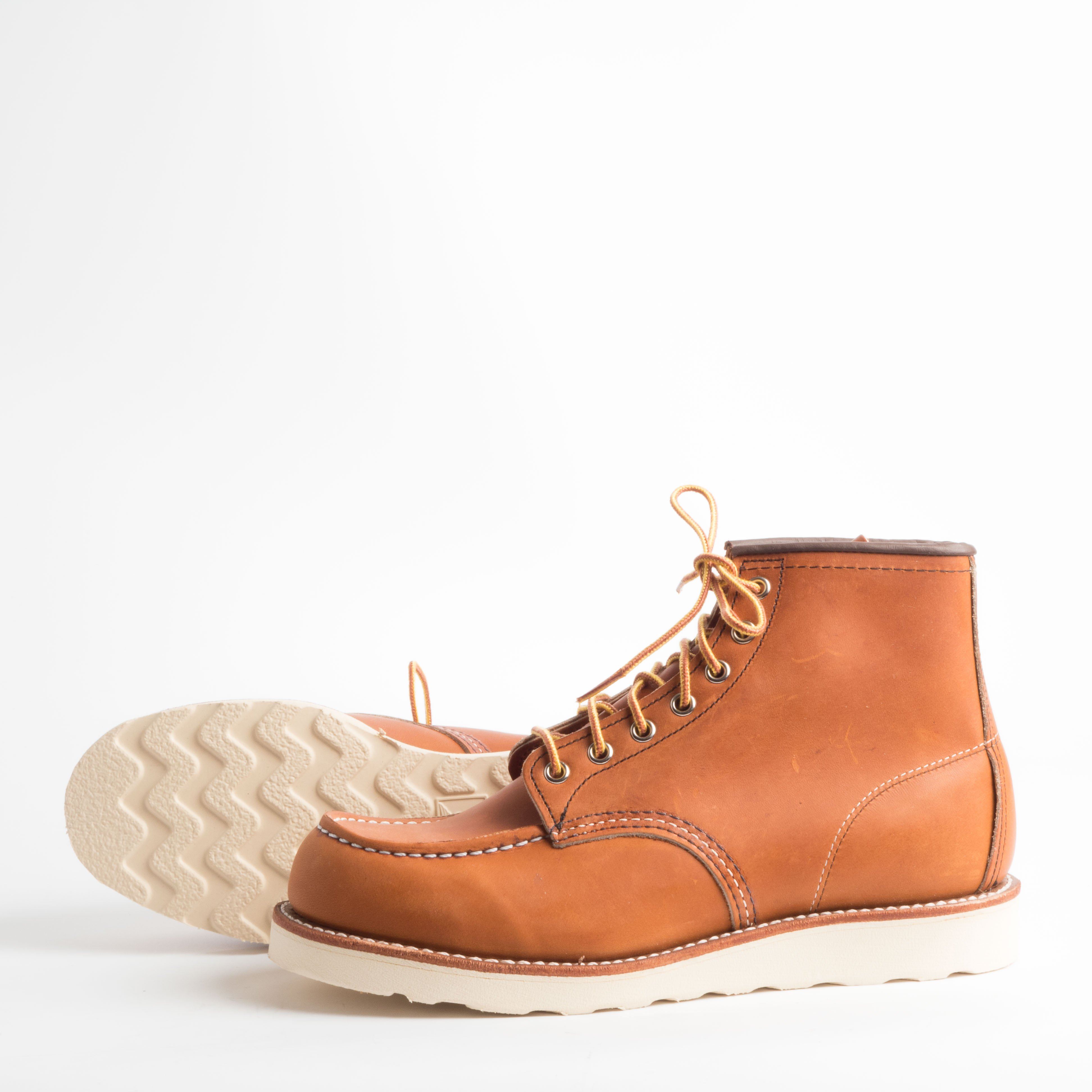 RED WING - AI 2018/19 - Classic Moc 875 - Oro Legacy Scarpe Uomo Red Wing Shoes 