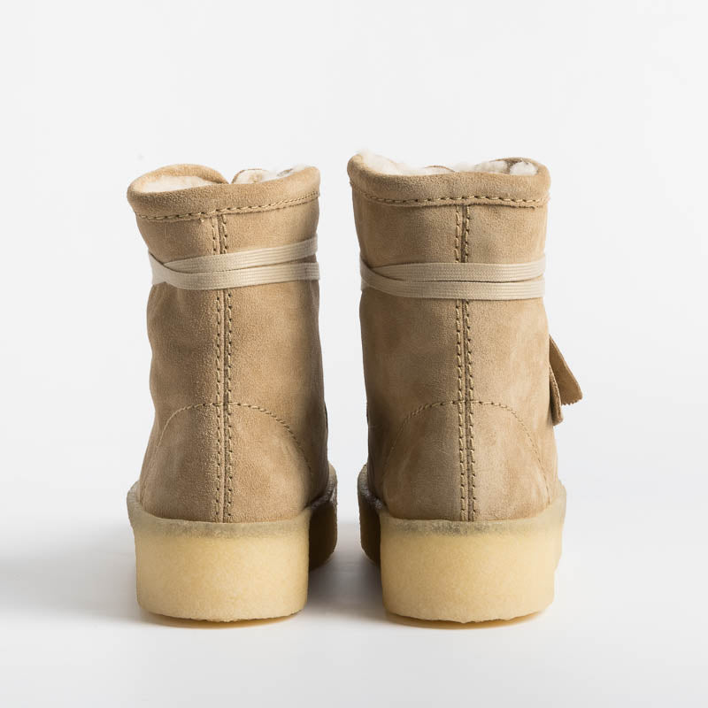 Clarks - Stivaletti WallabeeCup Hi - Beige Scarpe Donna CLARKS - Collezione Donna