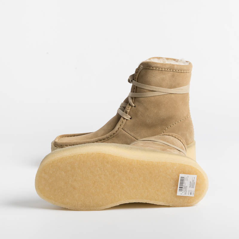 Clarks - Stivaletti WallabeeCup Hi - Beige Scarpe Donna CLARKS - Collezione Donna