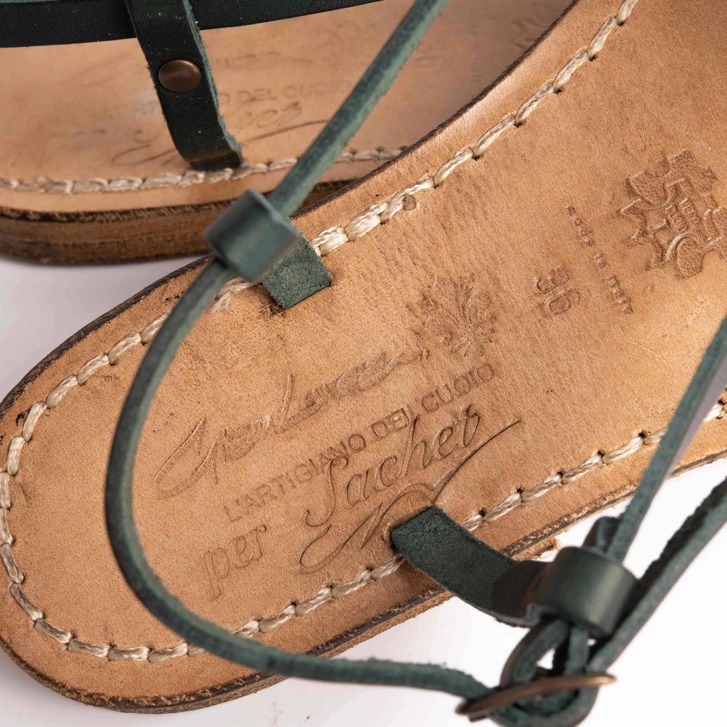 SACHET - Freetime - 537 - Dark Green Shoes Woman SACHET