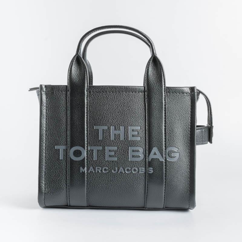 MARC JACOBS - H009L01SP21 - The Leather Mini Tote Bag - Nero Borse Marc Jacobs