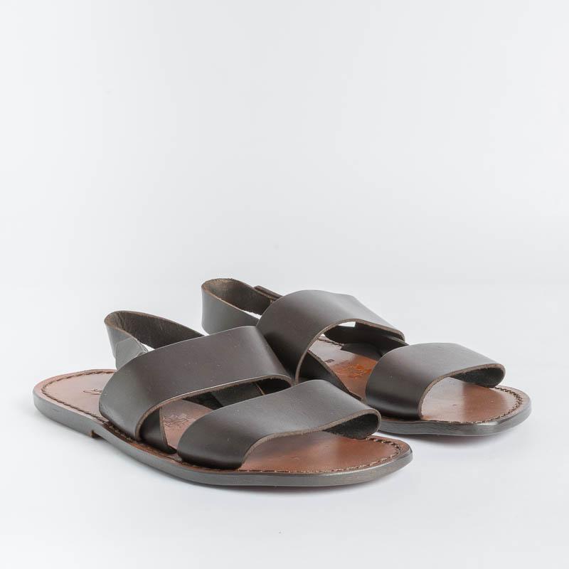 SACHET - 500 X Sandals - Dark Brown Men's Shoes SACHET - Men's Footwear Collection