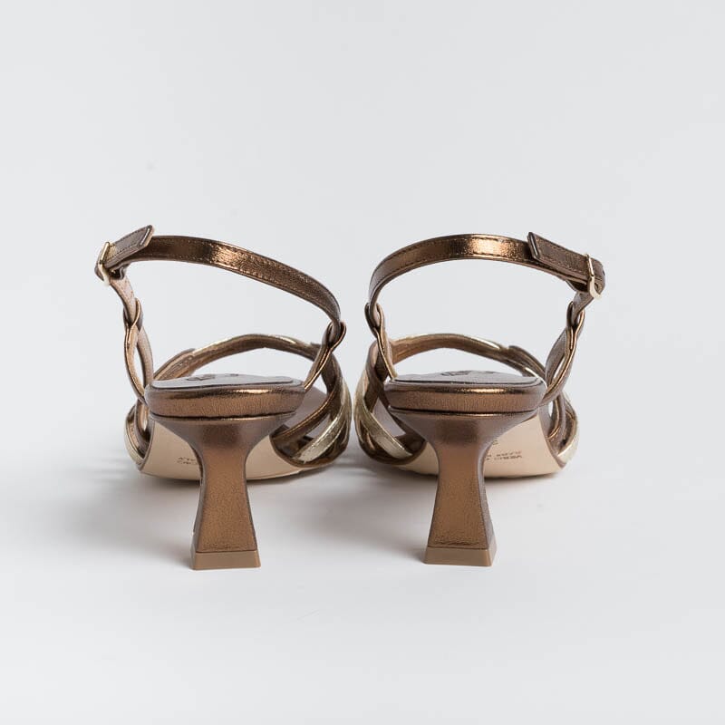 CHEVILLE - Sandalo - Clizia - Bronzo Oro Scarpe Donna CHEVILLE