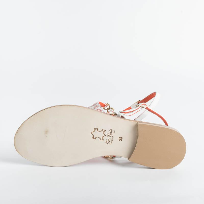 PAOLA FIORENZA - Triangle Sandal - Coral Shoes Woman PAOLA FIORENZA