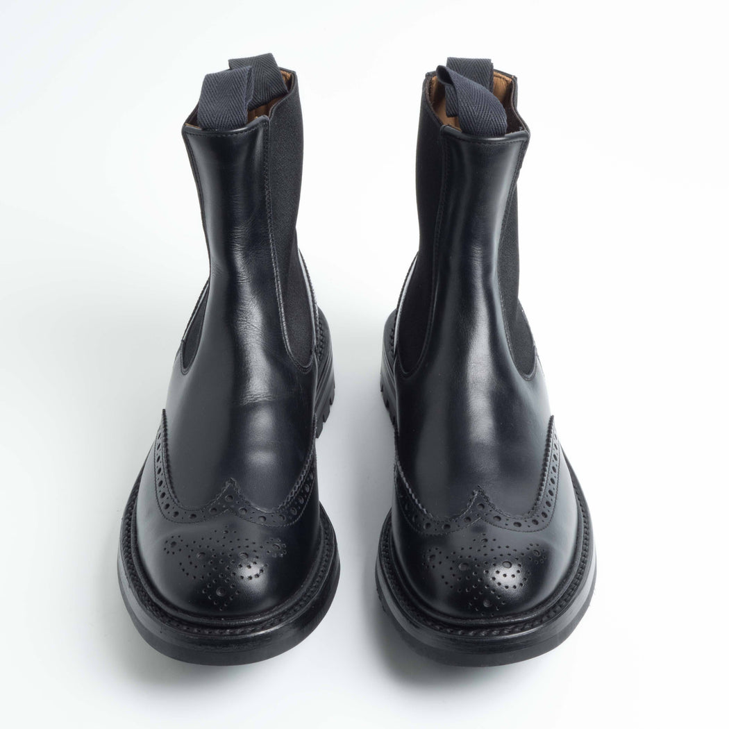 TRICKER'S - 2754 - Silvia Elastic Sided Boot - Black Tricker's Women's Shoes