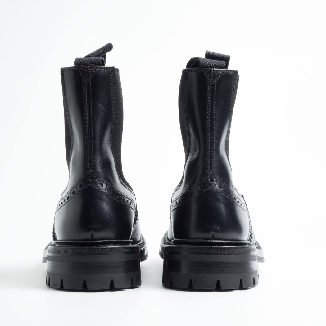 TRICKER'S - 2754 - Silvia Elastic Sided Boot - Black Tricker's Women's Shoes