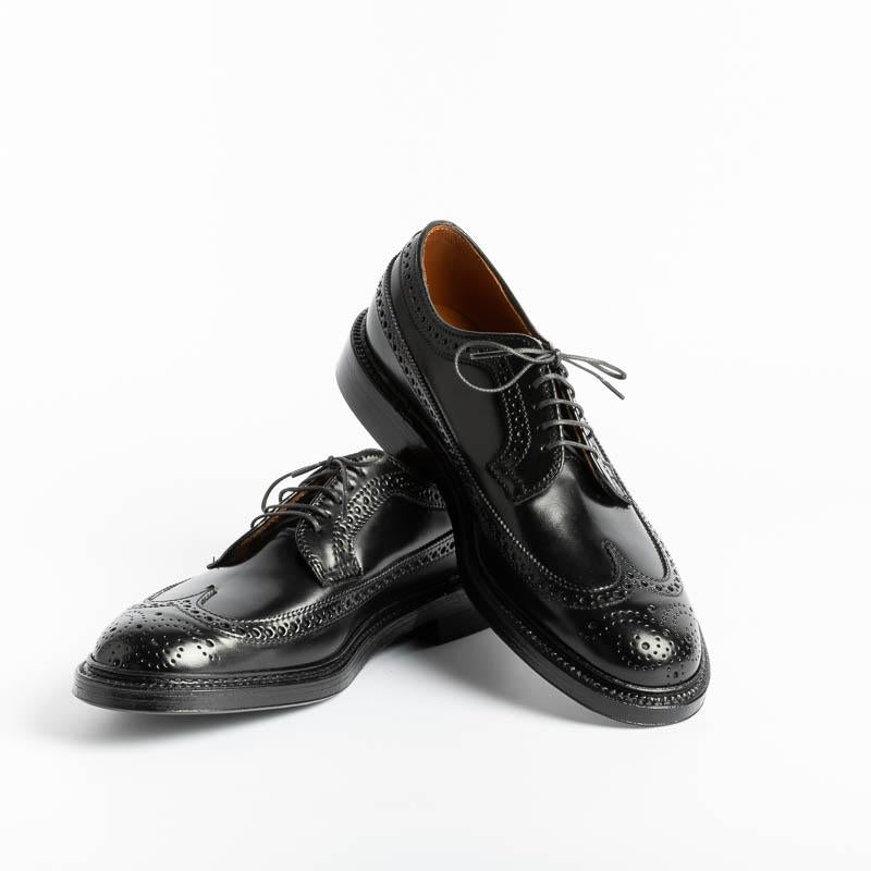 ALDEN - 9751 - Cordovan Duilio Derby - Black Color - Call to buy Alden Men's Shoes