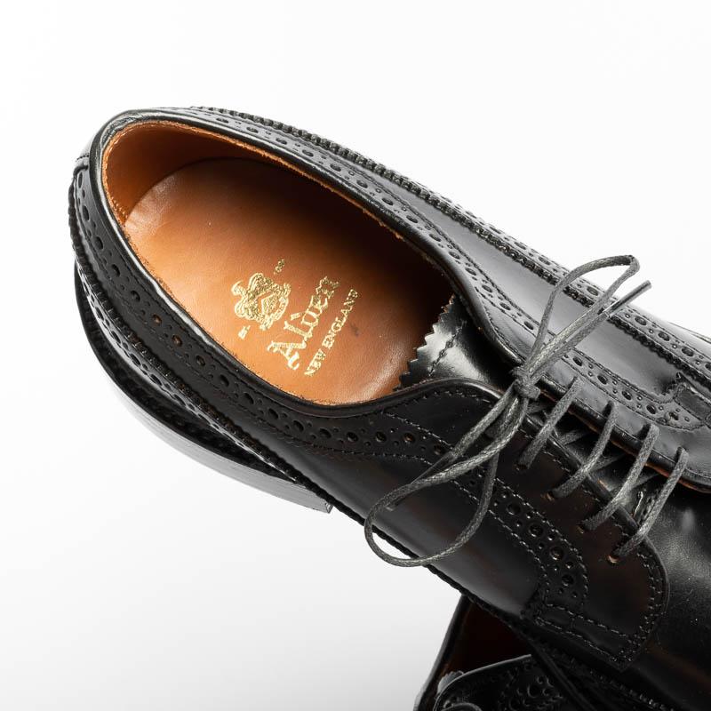 ALDEN - 9751 - Cordovan Duilio Derby - Black Color - Call to buy Alden Men's Shoes