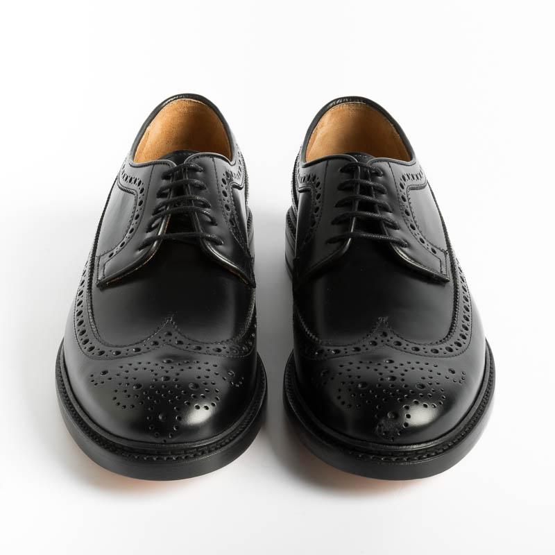 BERWICK 1707 - 5273 Derby - Rois Nero Scarpe Uomo Berwick 1707