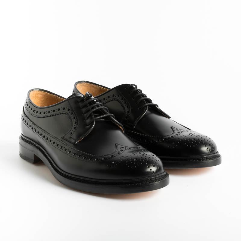 BERWICK 1707 - 5273 Derby - Rois Nero Scarpe Uomo Berwick 1707