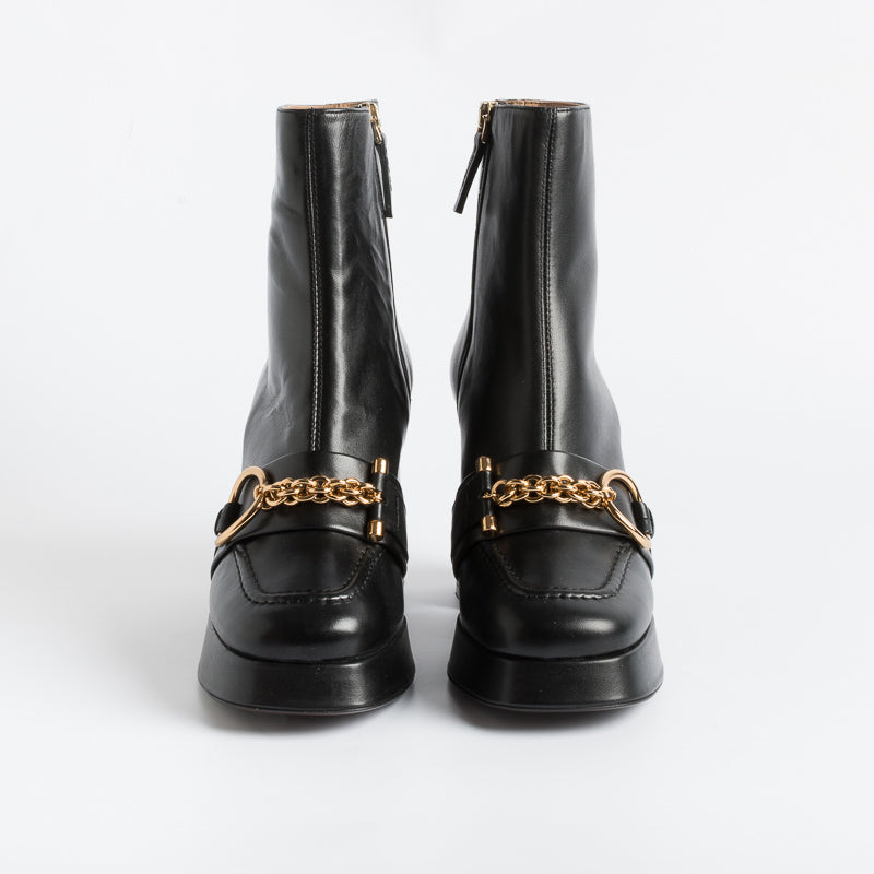 ROBERTO FESTA - Ankle Boots - IVY - Black Nappa Women's Shoes Roberto Festa