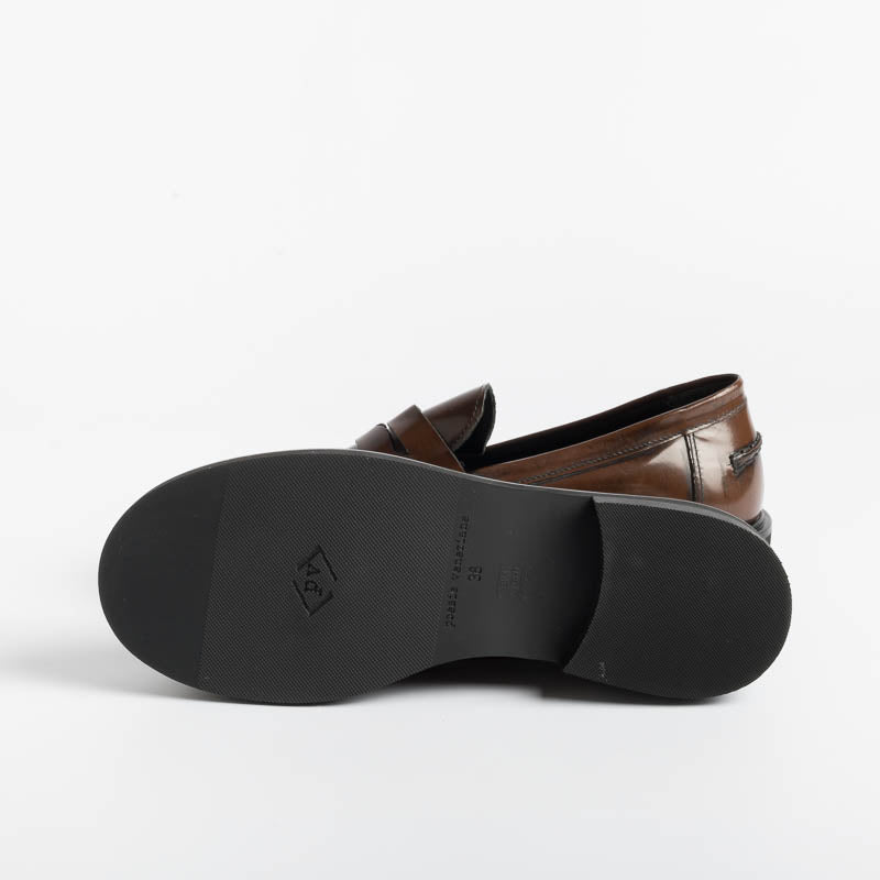 POESIE VENEZIANE - Mocassino - JPG30N - Abrasivato Cognac Scarpe Donna POESIE VENEZIANE - Collezione Donna