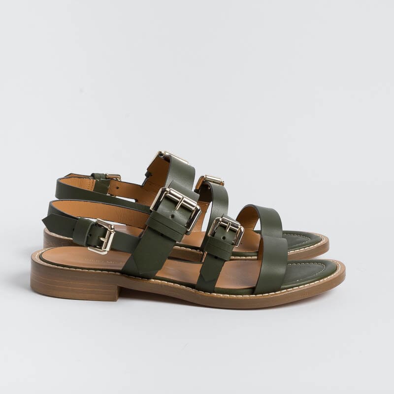 GUGLIELMO ROTTA - Sandali - Queen - Nappa Verde Scarpe Donna GUGLIELMO ROTTA