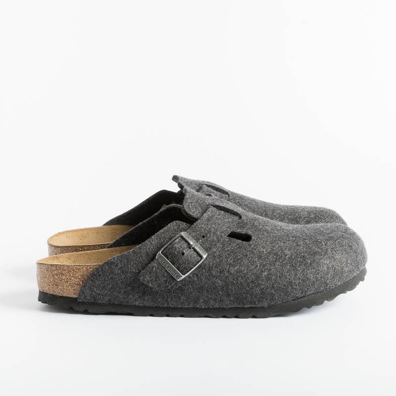 BIRKENSTOCK - BOSTON BS 0160373 - Anthracite Men's Shoes BIRKENSTOCK