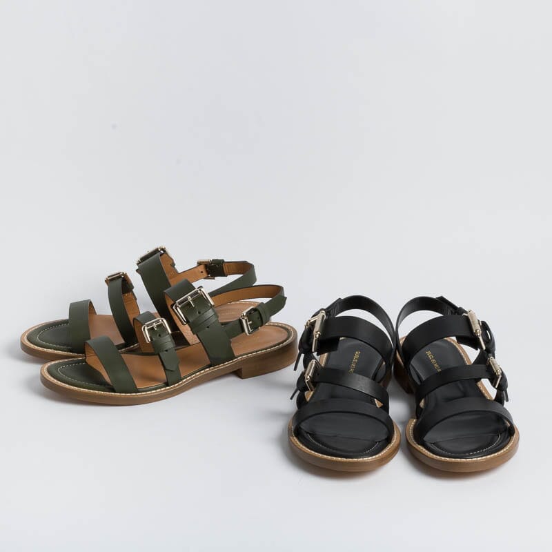 GUGLIELMO ROTTA - Sandali - Queen - Nappa Verde Scarpe Donna GUGLIELMO ROTTA