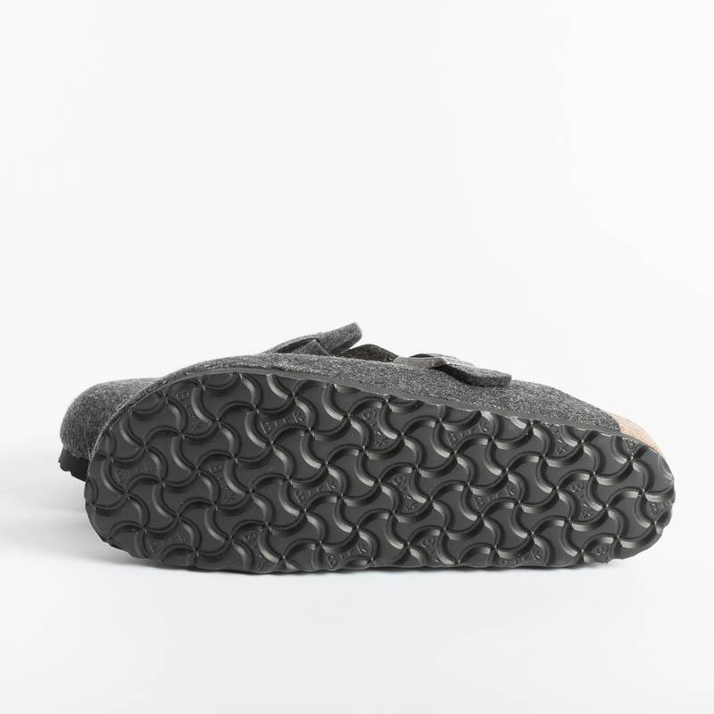 BIRKENSTOCK - BOSTON BS 0160373 - Anthracite Men's Shoes BIRKENSTOCK