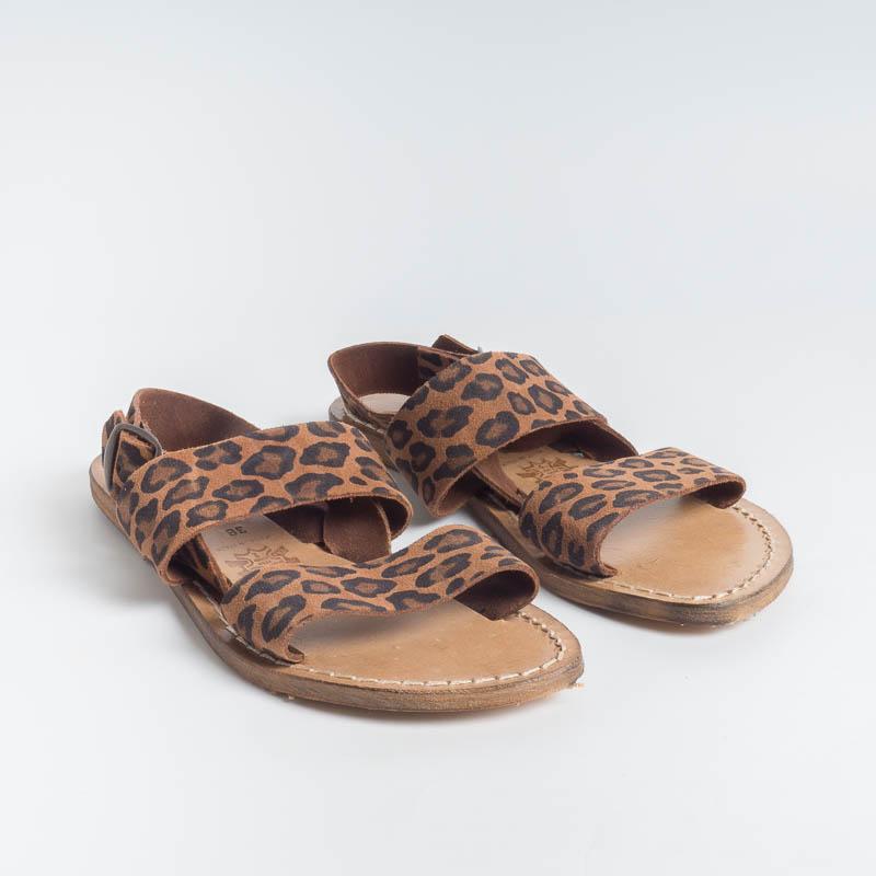 SACHET - Freetime Sandals - 500 X- Leopard Women's Shoes SACHET - Footwear