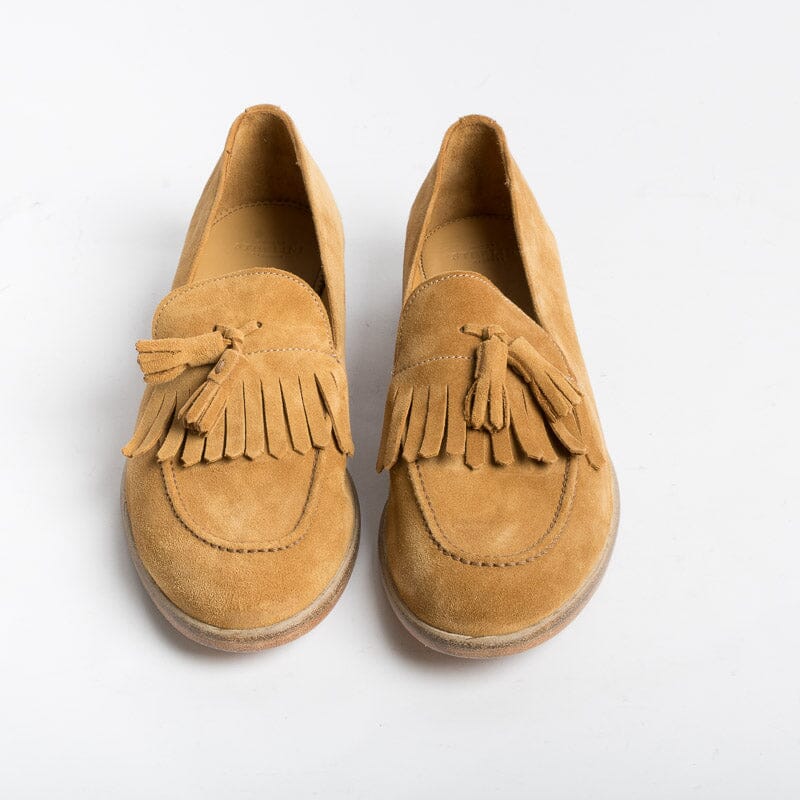 STURLINI - Moccasin AR-8469 - Velor Calf Leather Women's Shoes STURLINI