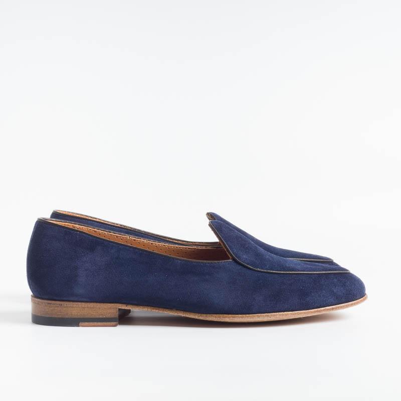 BERWICK 1707 - Mocassino Donna - Camoscio blu Scarpe Donna BERWICK 1707 - Collezione Donna