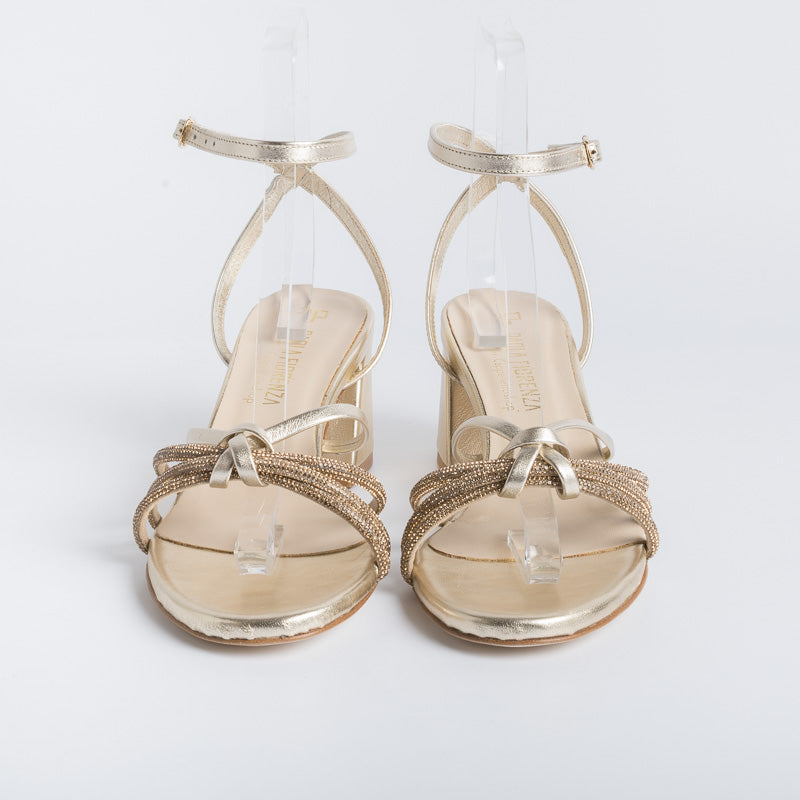 PAOLA FIORENZA - Sandalo - FD13 - Oro Scarpe Donna PAOLA FIORENZA