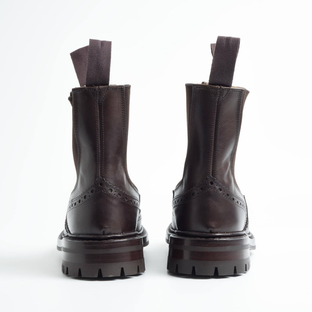 TRICKER'S - 2754 - Silvia Elastic Sides Boots - Espresso Burnished Scarpe Donna Tricker's