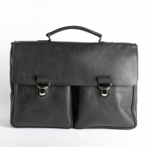 SACHET - Briefcase - 446 - Black Bags SACHET