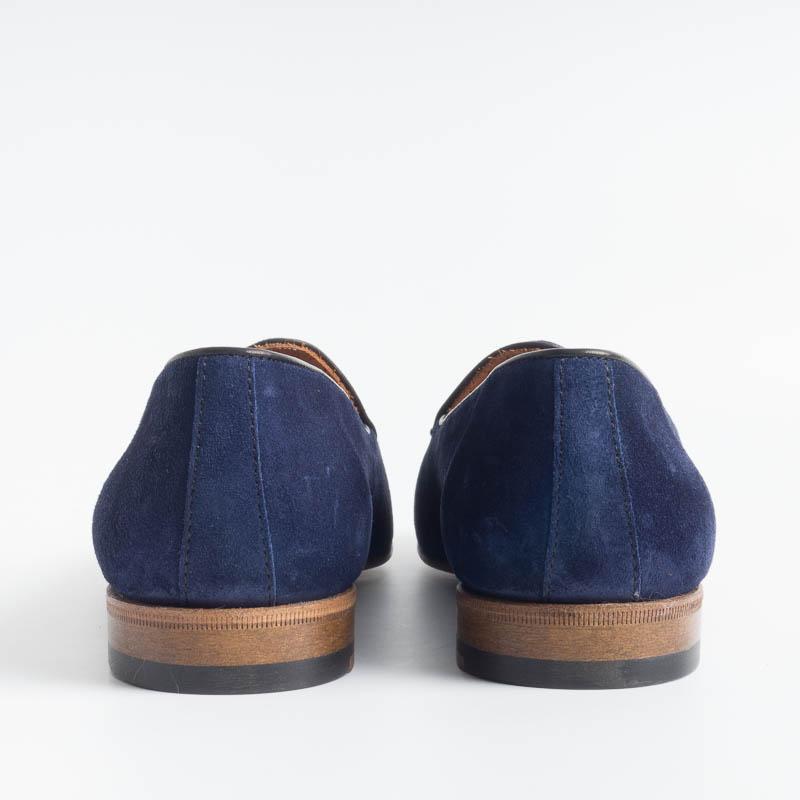 BERWICK 1707 - Mocassino Donna - Camoscio blu Scarpe Donna BERWICK 1707 - Collezione Donna