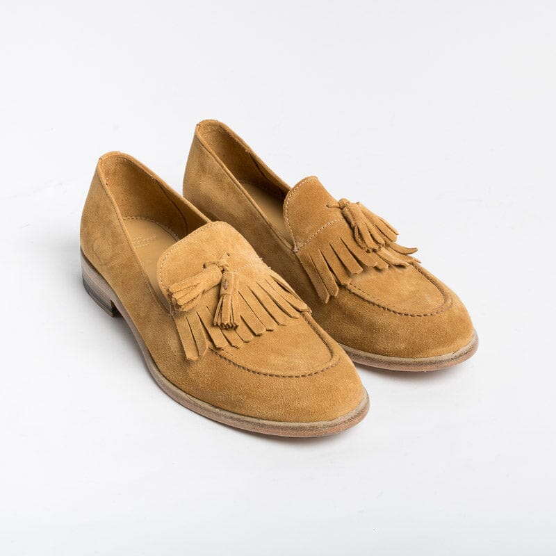 STURLINI - Moccasin AR-8469 - Velor Calf Leather Women's Shoes STURLINI