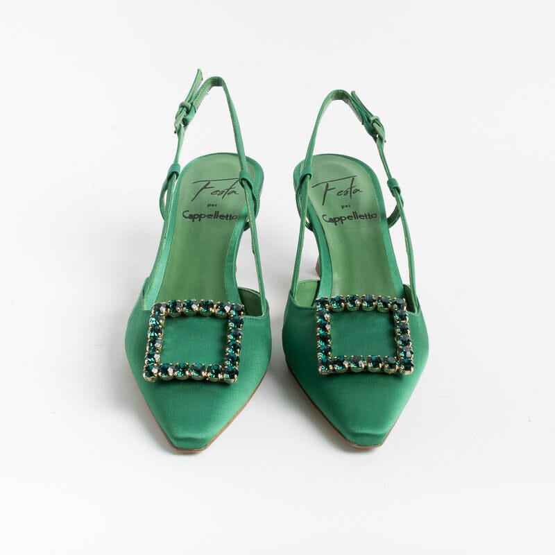 ROBERTO FESTA - Sling Back - Stefi - Seta Edera Scarpe Donna Roberto Festa