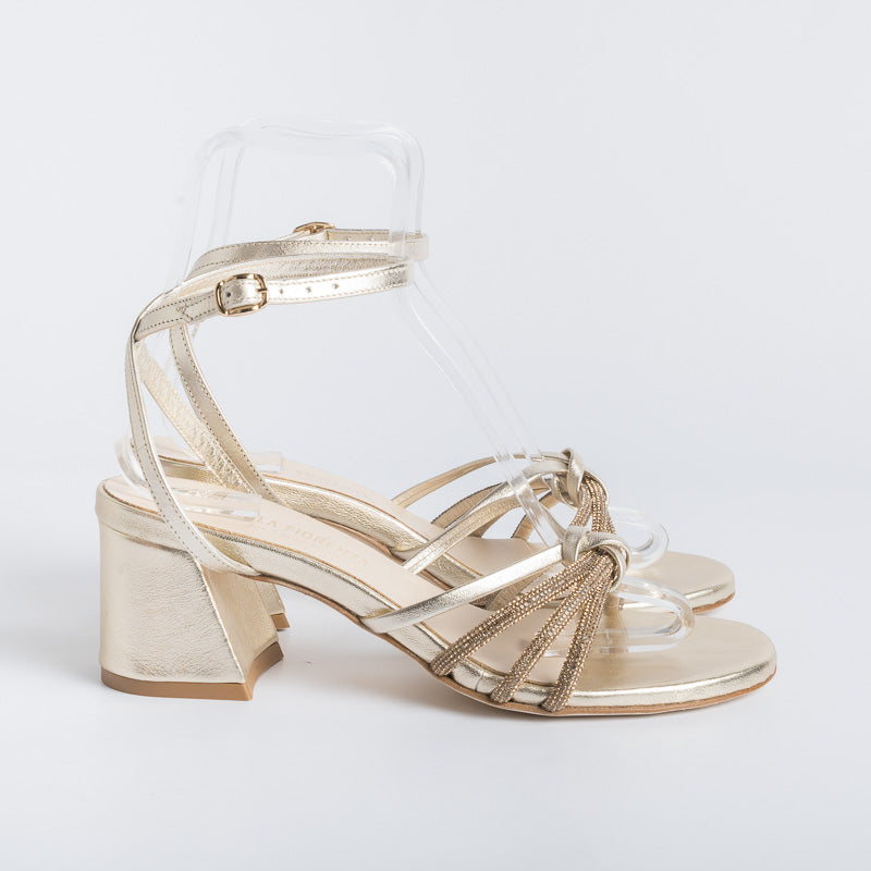 PAOLA FIORENZA - Sandalo - FD13 - Oro Scarpe Donna PAOLA FIORENZA