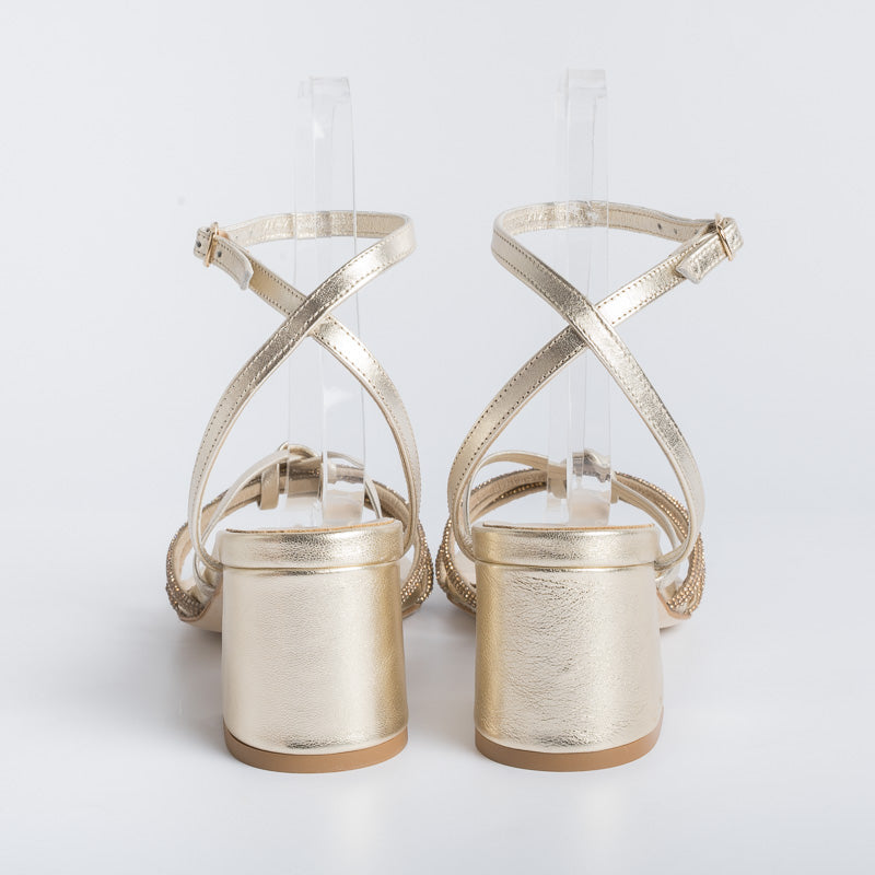 PAOLA FIORENZA - Sandalo - FD13 - Oro Scarpe Donna PAOLA FIORENZA