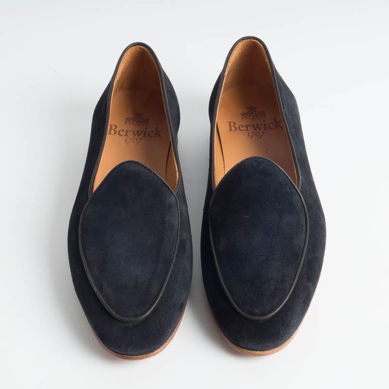 BERWICK 1707 - Mocassino Donna - Camoscio nero Scarpe Donna BERWICK 1707 - Collezione Donna