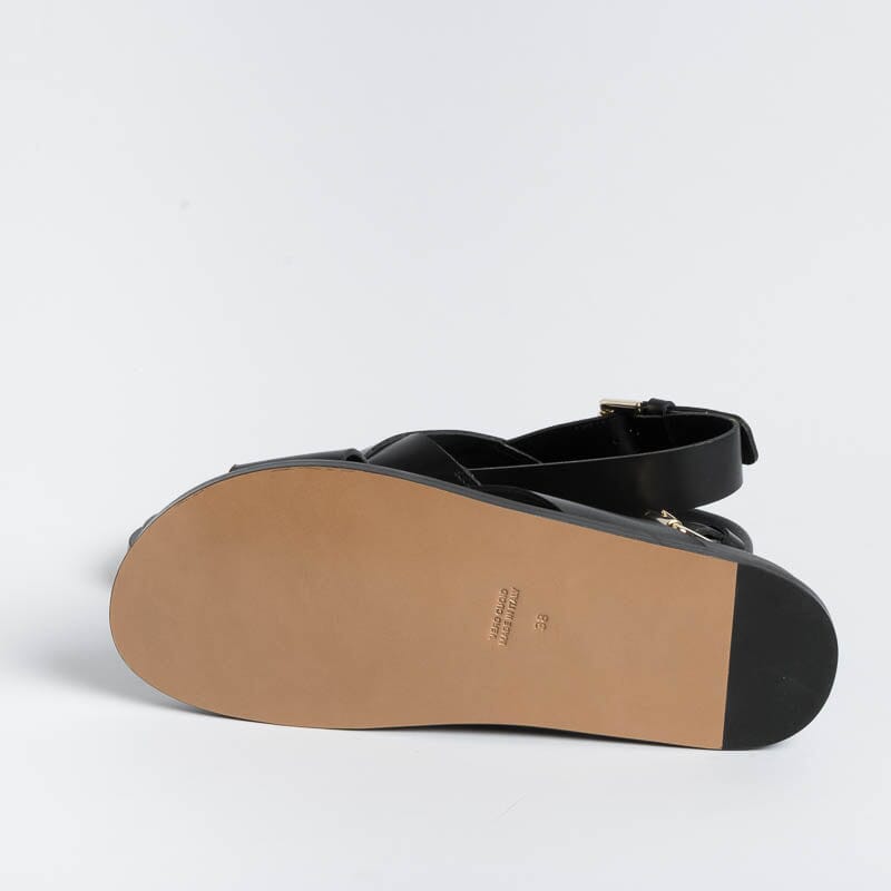 GUGLIELMO ROTTA - Sandali - Tilly - Pelle Nero Scarpe Donna GUGLIELMO ROTTA