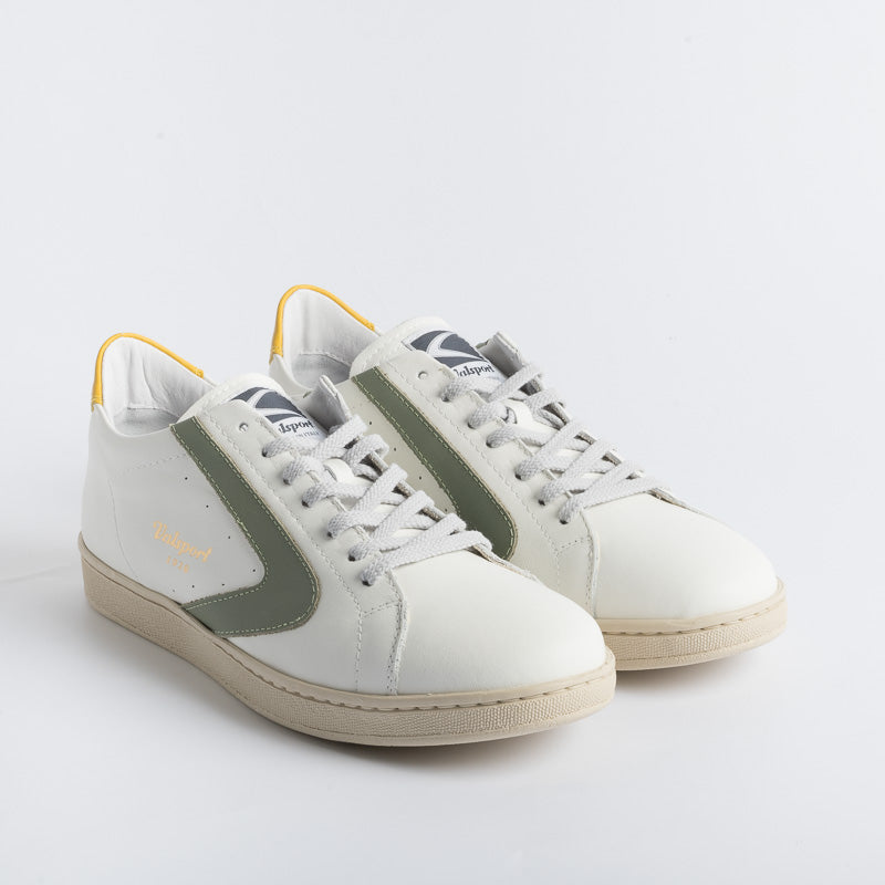 VALSPORT 1920 - Tournament - White / Yellow / Sage Men's Shoes VALSPORT 1920
