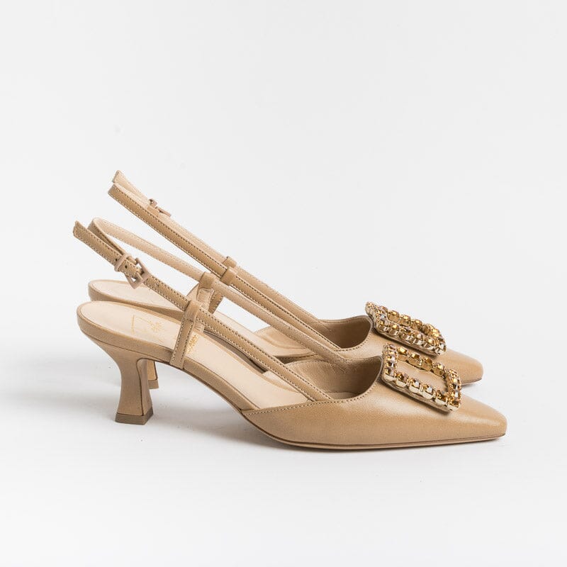 ROBERTO FESTA - Sling Back - Stefi - Nappa Nudo Scarpe Donna Roberto Festa
