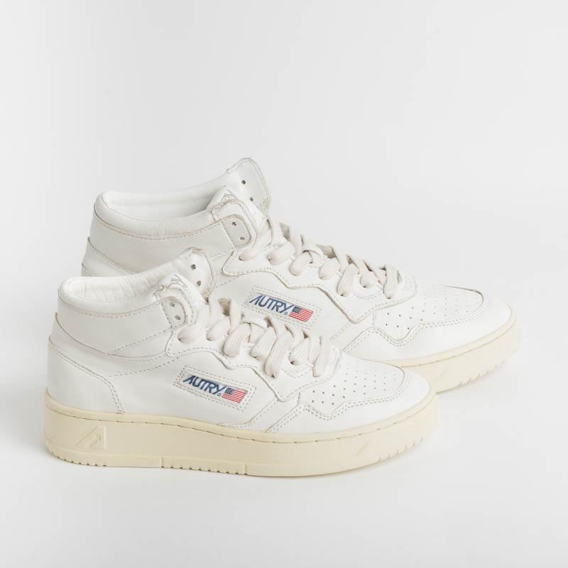 AUTRY AUMM GG04 - MID MAN GOAT - White Scarpe Uomo AUTRY - Collezione uomo