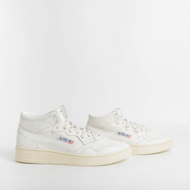 AUTRY AUMM GG04 - MID MAN GOAT - White Scarpe Uomo AUTRY - Collezione uomo