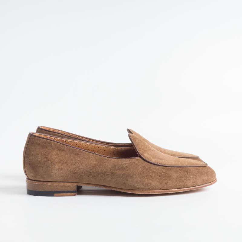 BERWICK 1707 - Woman Moccasin - Walnut suede Shoes Woman BERWICK 1707 - Woman Collection