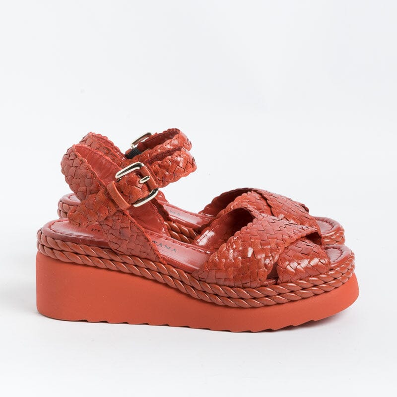 PONS QUINTANA - Sandali IBIZA 10326 - Arancione Scarpe Donna PONS QUINTANA