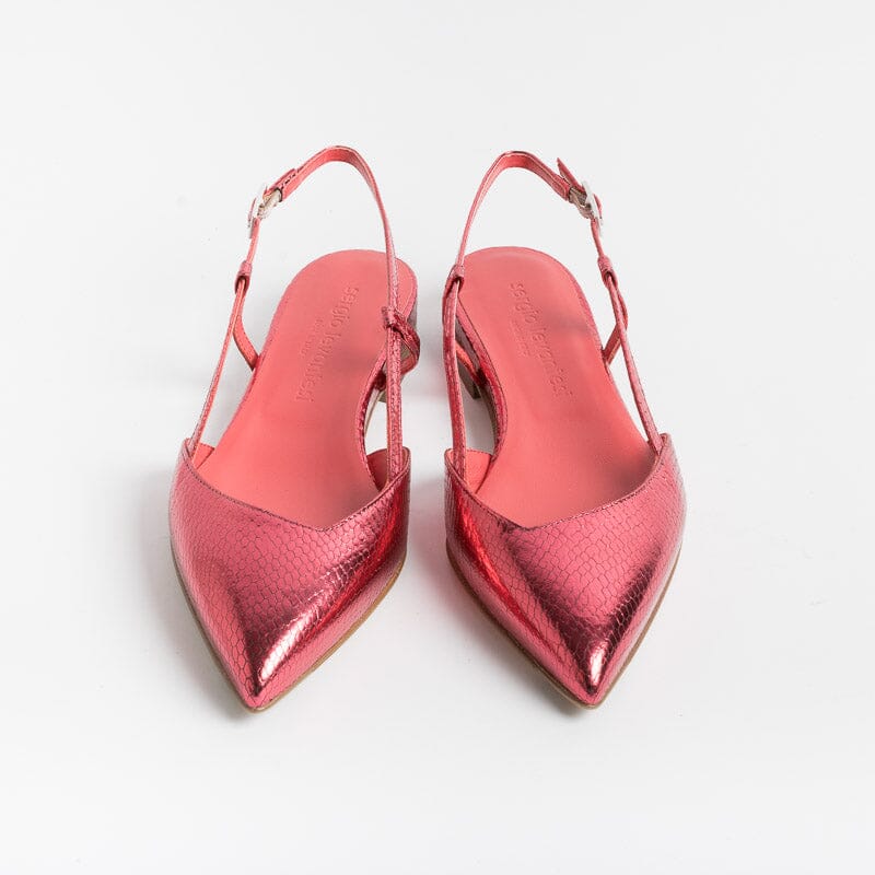 SERGIO LEVANTESI - Sling Back - FANNI23 - Aspis Plum Women's Shoes SERGIO LEVANTESI