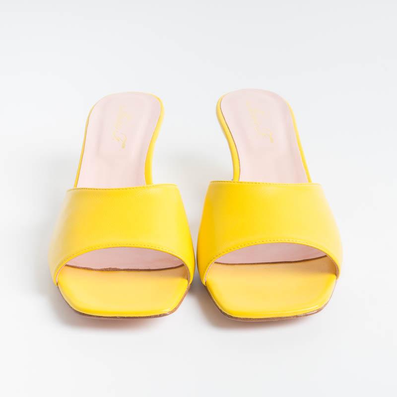 ANNA F. - Mules - 3241 - Chiffon Giallo Scarpe Donna Anna F.