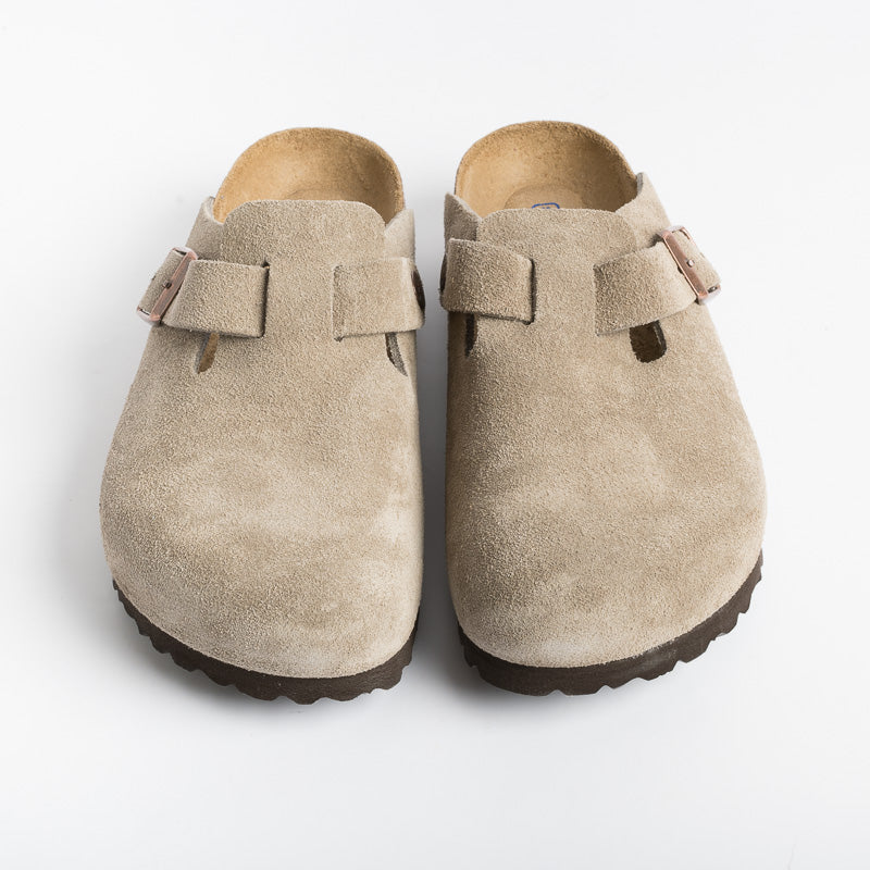 BIRKENSTOCK - Slipper - BOSTON BS - 0560773 - Taupe Scarpe Donna BIRKENSTOCK