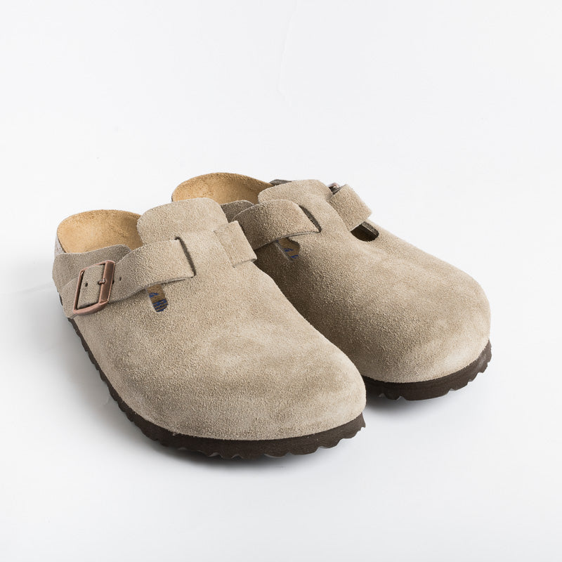 BIRKENSTOCK - Slipper - BOSTON BS - 0560773 - Taupe Scarpe Donna BIRKENSTOCK