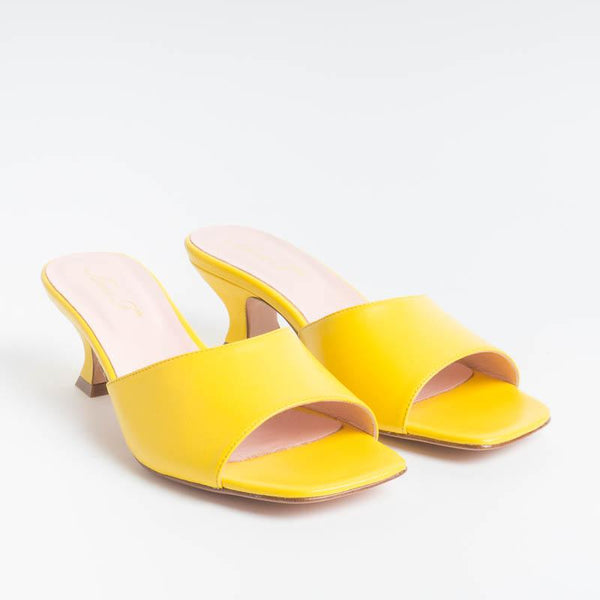 ANNA F. - Mules - 3241 - Chiffon Giallo Scarpe Donna Anna F.