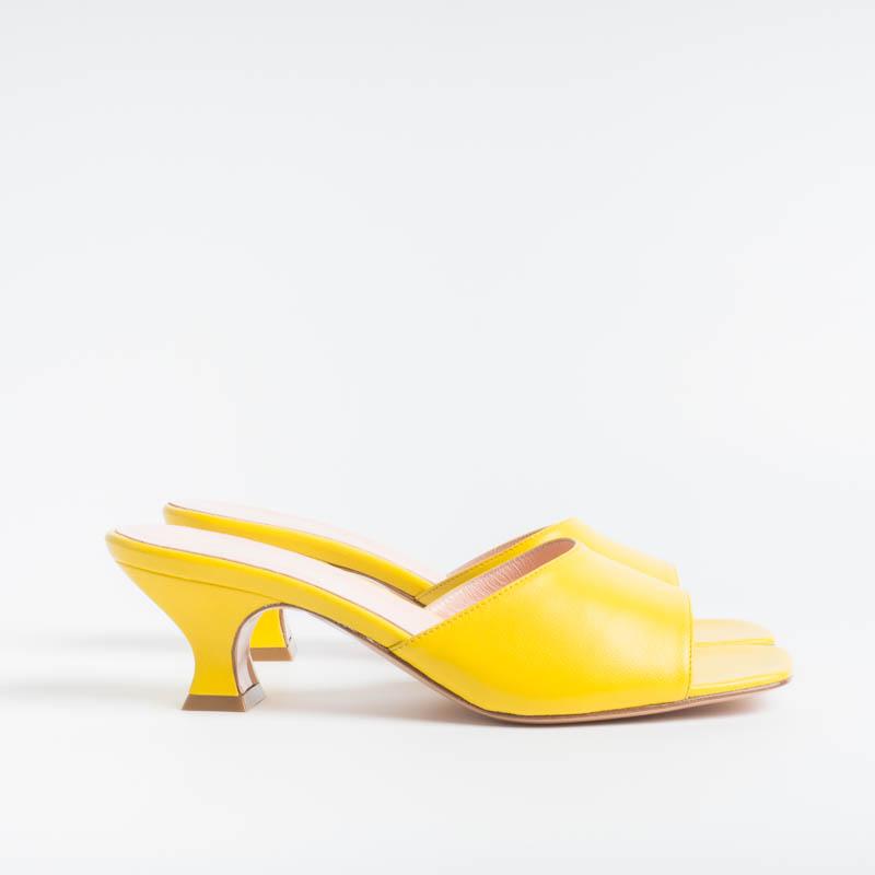 ANNA F. - Mules - 3241 - Chiffon Giallo Scarpe Donna Anna F.
