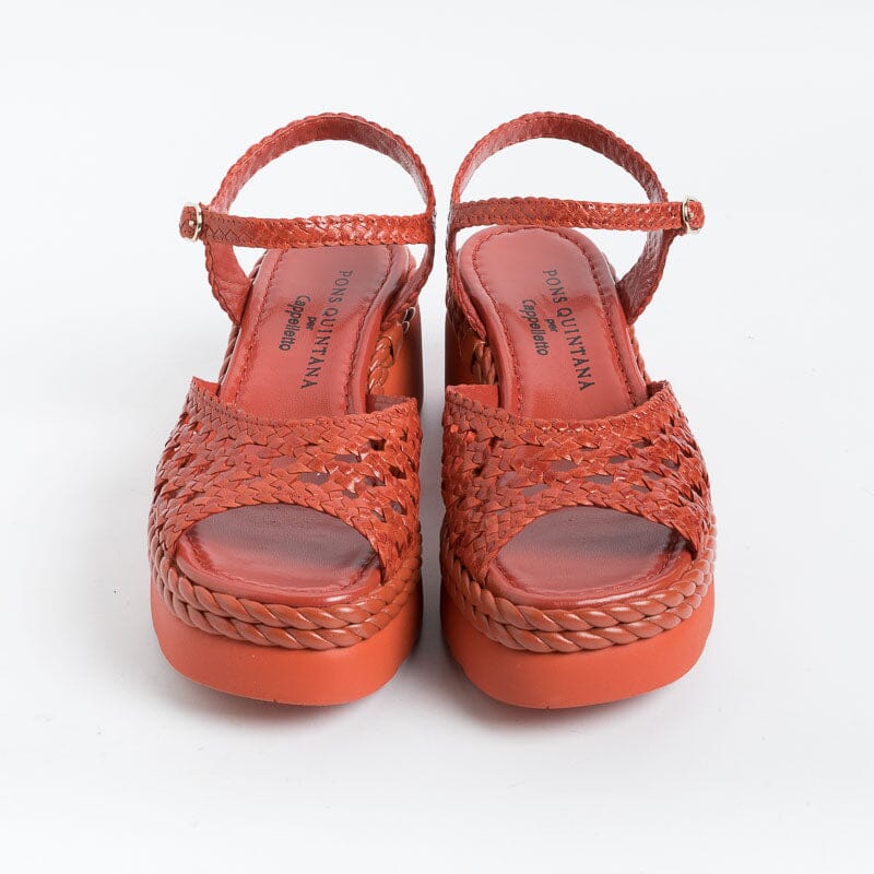 PONS QUINTANA - Sandali IBIZA 10323 - Arancione Scarpe Donna PONS QUINTANA